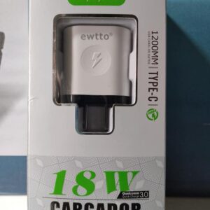 Cargador ewtto Tipo V8 Carga rapida 3.0 A/ 18w