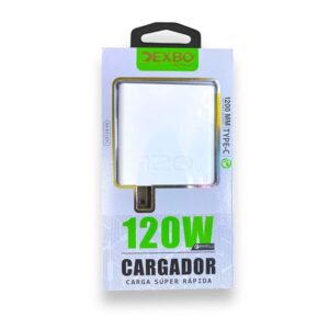 Cargador DEXBO de 120W – 1200 mm Tipo C- turbo