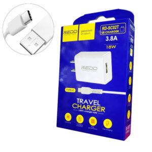 CARGADOR DE CELULAR REDD 18W ENTRADA tipo C