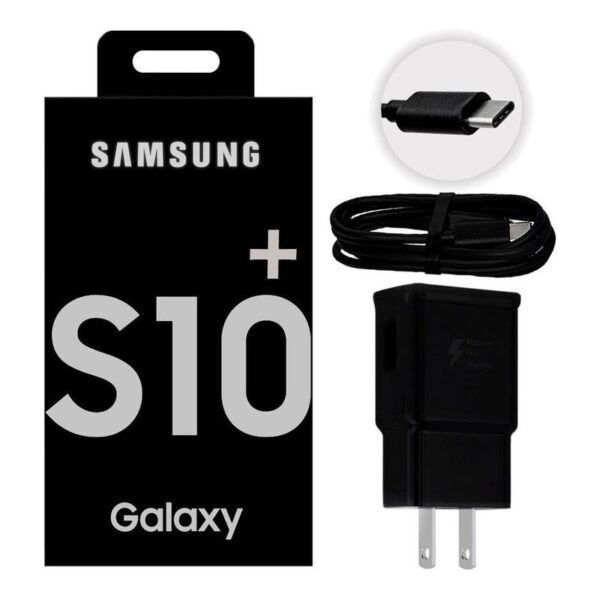 Cargador Completo Samsung S10 Tipo C Carga Rapida - genérico
