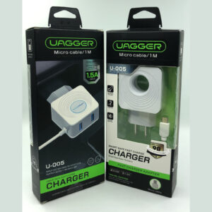 Cargador uagger tipo V8 - 1.5A 2 puertos USB