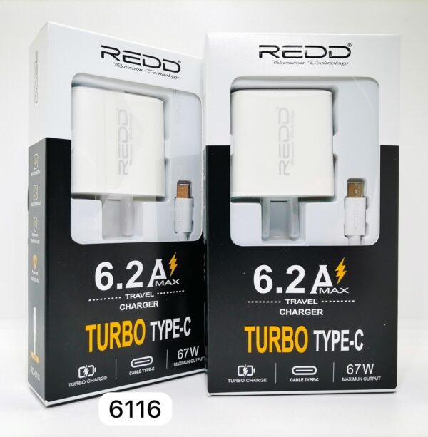 CARGADOR REDD 6.2A TURBO TYPE C