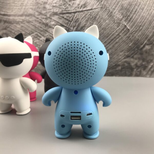 Parlante Bluetooth gatito con lentes - Imagen 2