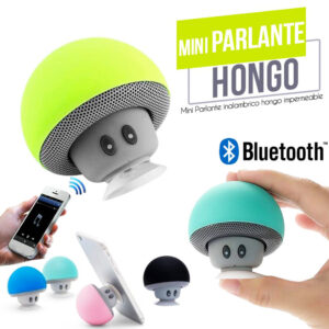 MINI PARLANTE BLUETOOTH TIPO HONGO